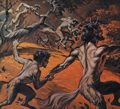 Satyyrit (värilitro) tekijältä Angus McBride