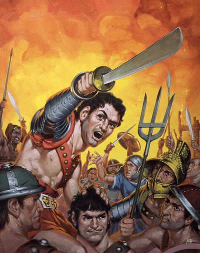 Spartacus ja orjien kapina tekijältä Angus McBride