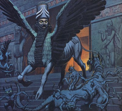 Lamassu (värilitro) tekijältä Angus McBride