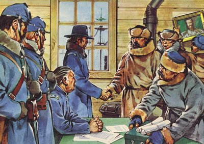 Alaskan osto (värilitro) tekijältä Angus McBride