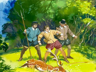 Nuori Shakespeare pidätettiin salametsästyksestä... tekijältä Angus McBride