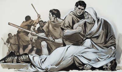 Tiberius Gracchus (guassi paperille) tekijältä Angus McBride