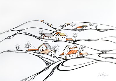 Winter Village Hills tekijältä Aniko Hencz