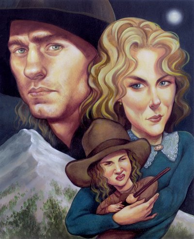 Cold Mountain, 2003 (akryyli kuvituskartongille) tekijältä Anita Kunz