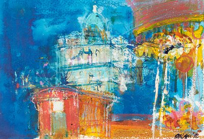 Christmas Merry-Go-Round (sekoitettu media) tekijältä Ann Oram