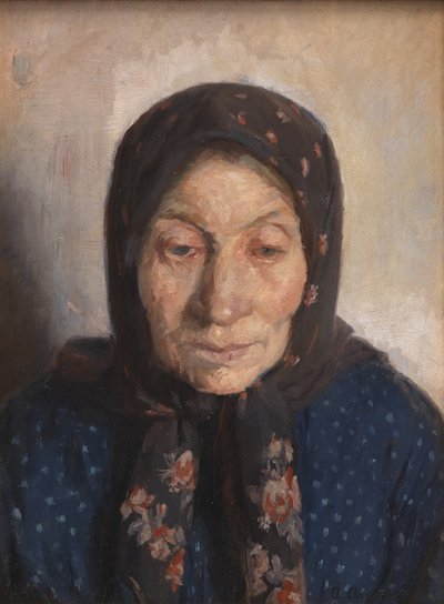 Vanhan kalastajan vaimo tekijältä Anna Ancher