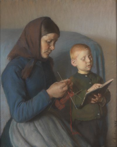Oppitunti tarkistetaan tekijältä Anna Ancher