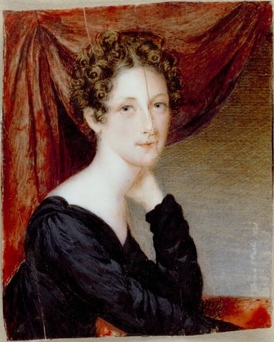 Rosalba Peale, 1820 (wc on norsunluusta) tekijältä Anna Claypoole Peale