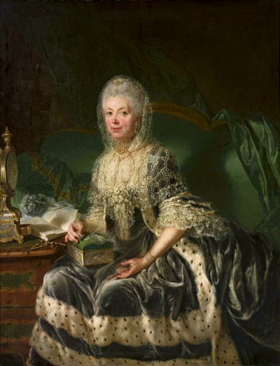 Anna von Wartenslebenin muotokuva tekijältä Anna Dorothea Therbusch