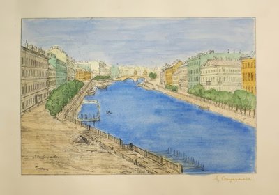 Fontanka tekijältä Anna Petrowna Ostroumowa-Lebedewa