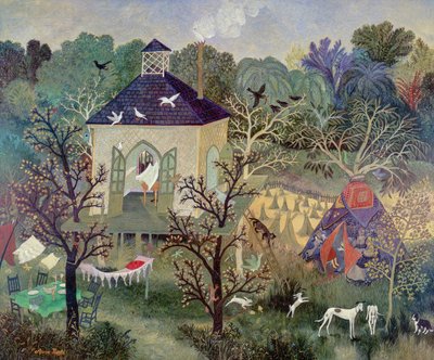 Paikka olla, 2003 (akryyli) tekijältä Anna Pugh