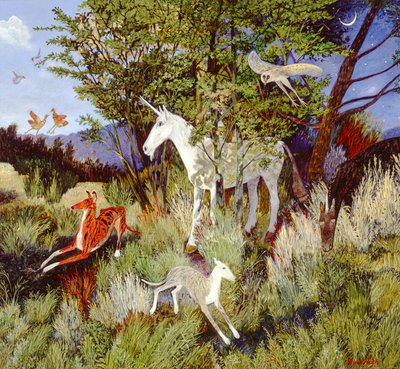 Toinen paikka, 2008 (akryyli) tekijältä Anna Pugh