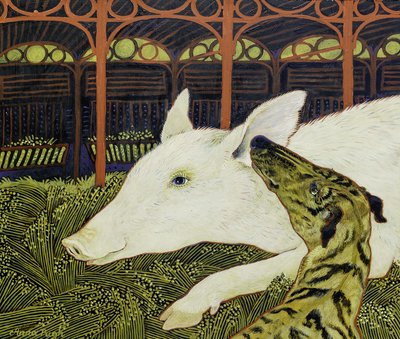 Ystävien parhaat, 2017 (akryyli) tekijältä Anna Pugh