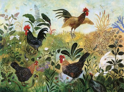 Boys on the Block, 2001 (akryyli) tekijältä Anna Pugh