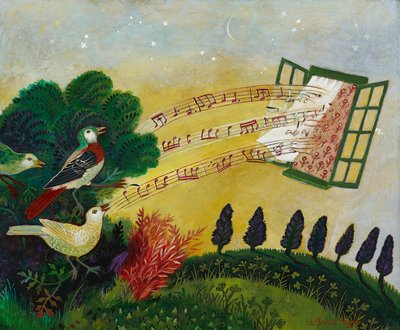 Early Call, 2012 (akryyli) tekijältä Anna Pugh