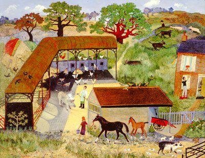 Sianpesu, 2008 (akryyli) tekijältä Anna Pugh