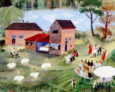 Tunnelmissa, 2004 (akryyli) tekijältä Anna Pugh