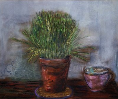 Catmint (pastelli paperille) tekijältä Anna de Noailles