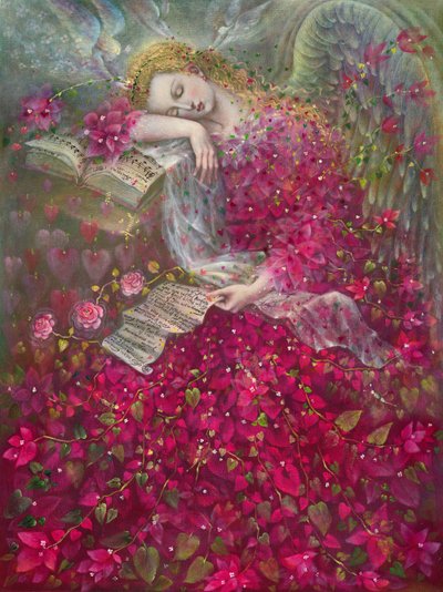 I Dream of You, 2018 (öljy belgialaiselle pellavalle) tekijältä Annael Anelia Pavlova