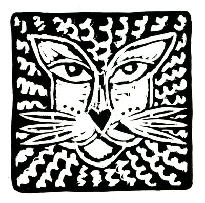 Horoskooppi (Leo), 2017 (pellavapaino) tekijältä Annalisa Morrocco
