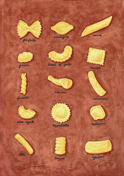 Pasta, 2010 (guassi) tekijältä Annalisa Morrocco