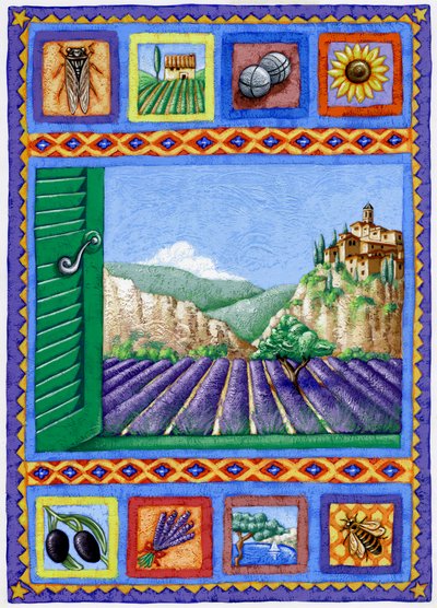 Provence, 2015 (guassi) tekijältä Annalisa Morrocco