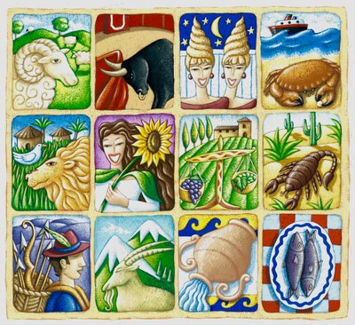 Zodiac, 2016 (guassi) tekijältä Annalisa Morrocco