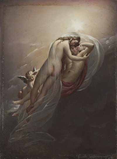 Aurora ja Cephalus tekijältä Anne-Louis Girodet de Roucy-Trioson