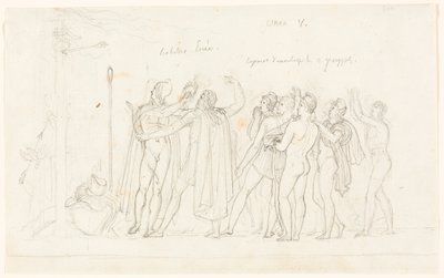 Jousiammunta, Aeneis-kirjasta V tekijältä Anne-Louis Girodet de Roucy-Trioson