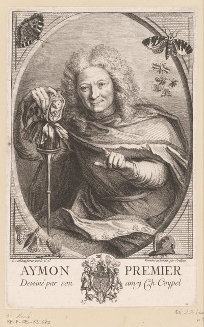 Etienne Isidore Théophile Aymonin muotokuva Aymon Premier (otsikko esineessä) tekijältä Anne Claude Philippe Caylus