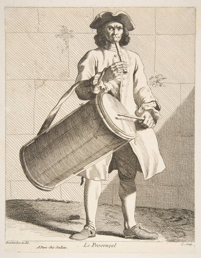 Mies Provencesta, 1737. tekijältä Anne Claude Philippe de Caylus
