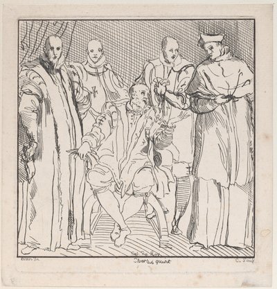 Kaarle V, 1700-luku. tekijältä Anne Claude Philippe de Caylus
