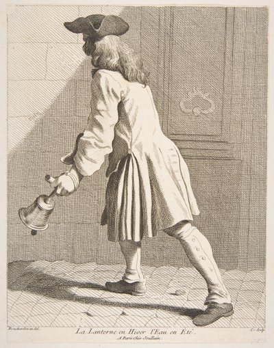 Lyhty talvella, vettä kesällä, 1737. tekijältä Anne Claude Philippe de Caylus
