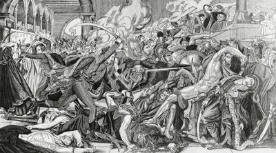 Ranskan sorto Kairon kapinan aikana, 21. lokakuuta tekijältä Anne Louis Girodet de Roucy Trioson