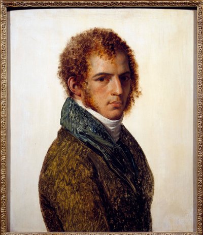 Taidemaalari Benjamin Rollandin muotokuva Anne Louis Girodet de Roucy-Triosonin maalaus (Anne-Louis Girodet de Roucy Trioson tekijältä Anne Louis Girodet de Roucy Trioson