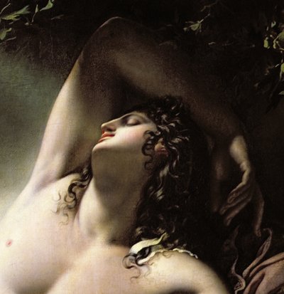 Endymionin uni, 1791 (yksityiskohta) tekijältä Anne Louis Girodet de Roucy Trioson