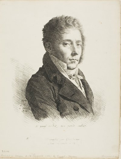 Coupin de la Couperien muotokuva tekijältä Anne Louis Girodet de Roussy Trioson