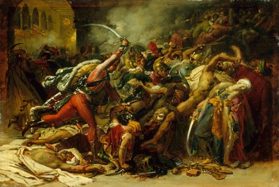 Kairon kapinan luonnos tekijältä Anne Louis Girodet de Roussy Trioson