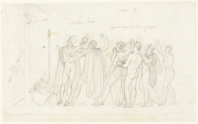 Jousiammunta, Aeneis-kirjasta V tekijältä Anne Louis Girodet de Roussy Trioson