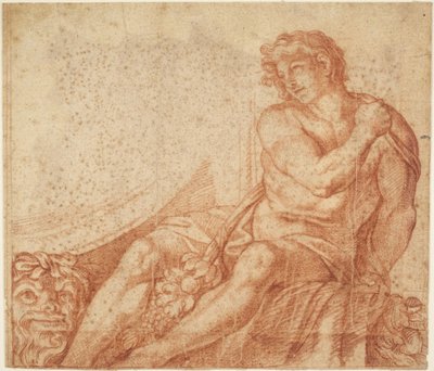 Ignudo aus der Galleria Farnese tekijältä Annibale Carracci