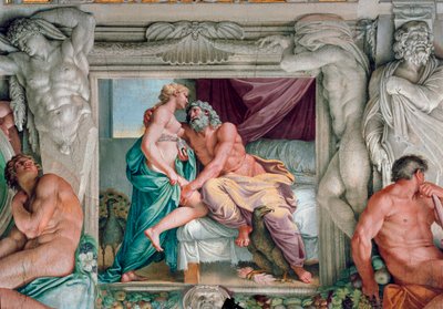 Júpiter i Juno Fresco d
