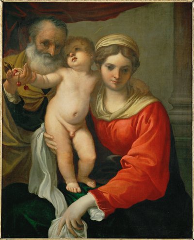 Madonna kirsikoiden kanssa ... tekijältä Annibale Carracci