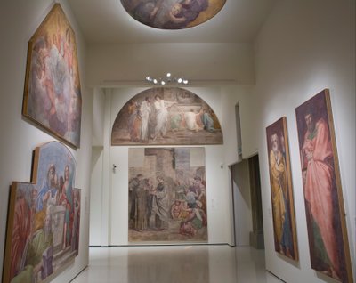 Herreran kappelin seinämaalaukset tekijältä Annibale Carracci