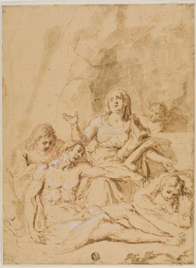 Pieta tekijältä Annibale Carracci