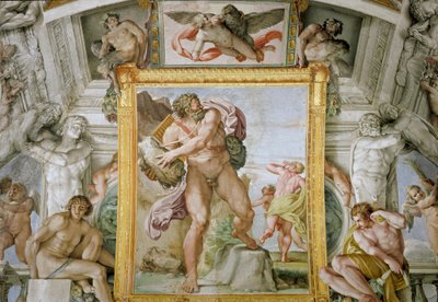 Polyphemus ja Acis (Fresko tekijältä Annibale Carracci