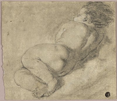 Makaava lapsi selästä tekijältä Annibale Carracci