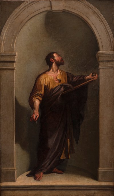 Evankelista Matteus tekijältä Annibale Carracci