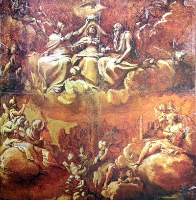 Neitsyt Marian kruunajaiset - Annibale Carracci tekijältä Annibale Carracci