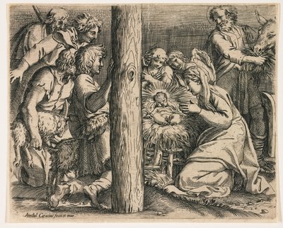 Paimenten kumarrus tekijältä Annibale Carracci