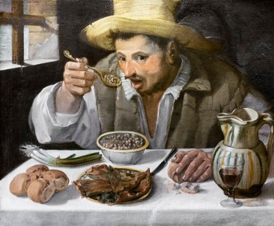 ਬੀਨ ਈਟਰਫਿਨਿਸ਼ tekijältä Annibale Carracci